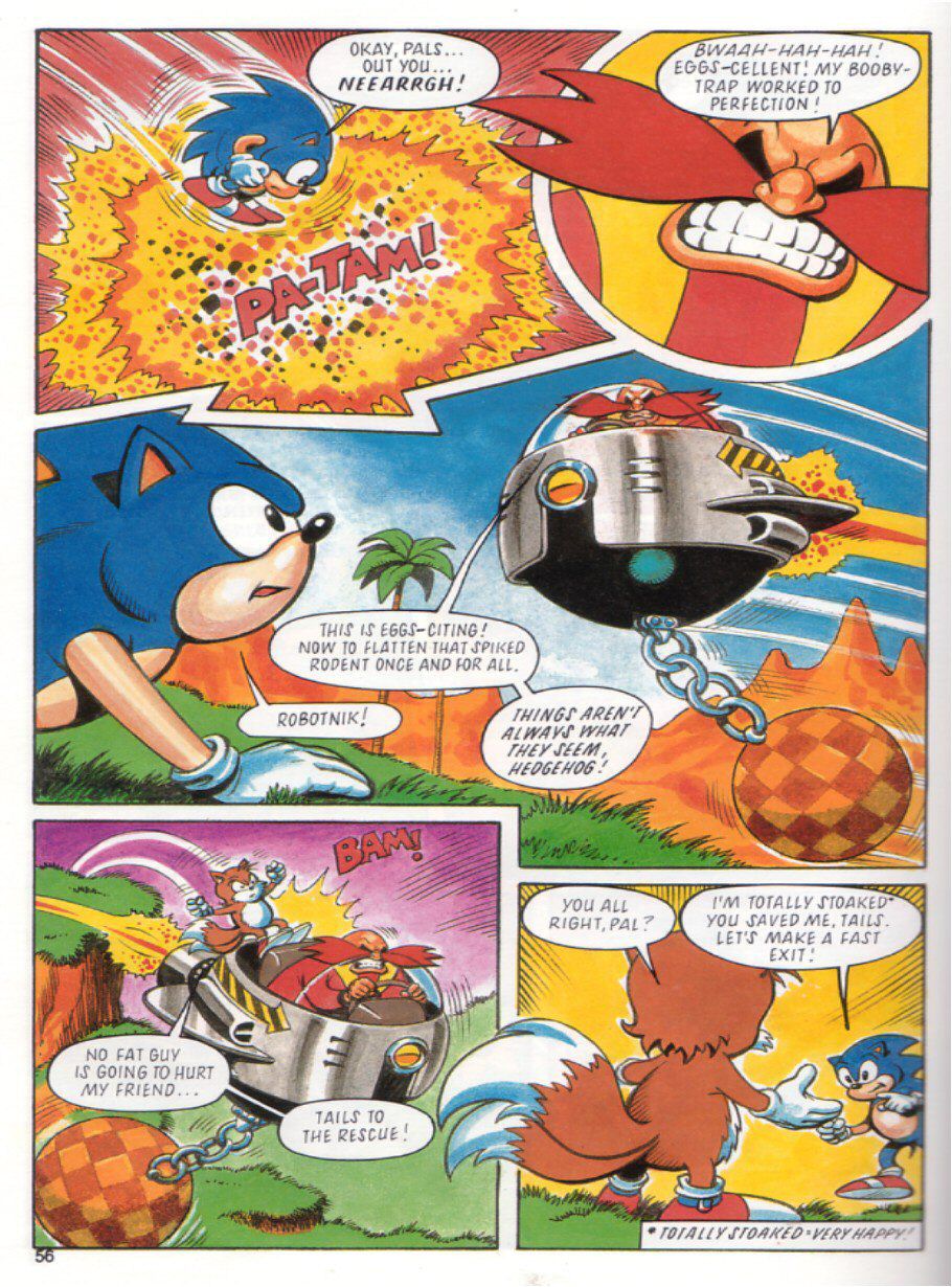 Sonic the Hedgehog Yearbook 1991 Page 52